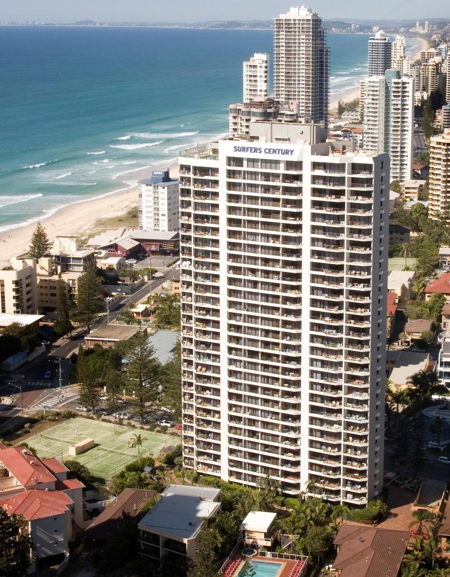 Surfers Century Oceanside Apartments Gold Coast Exterior foto